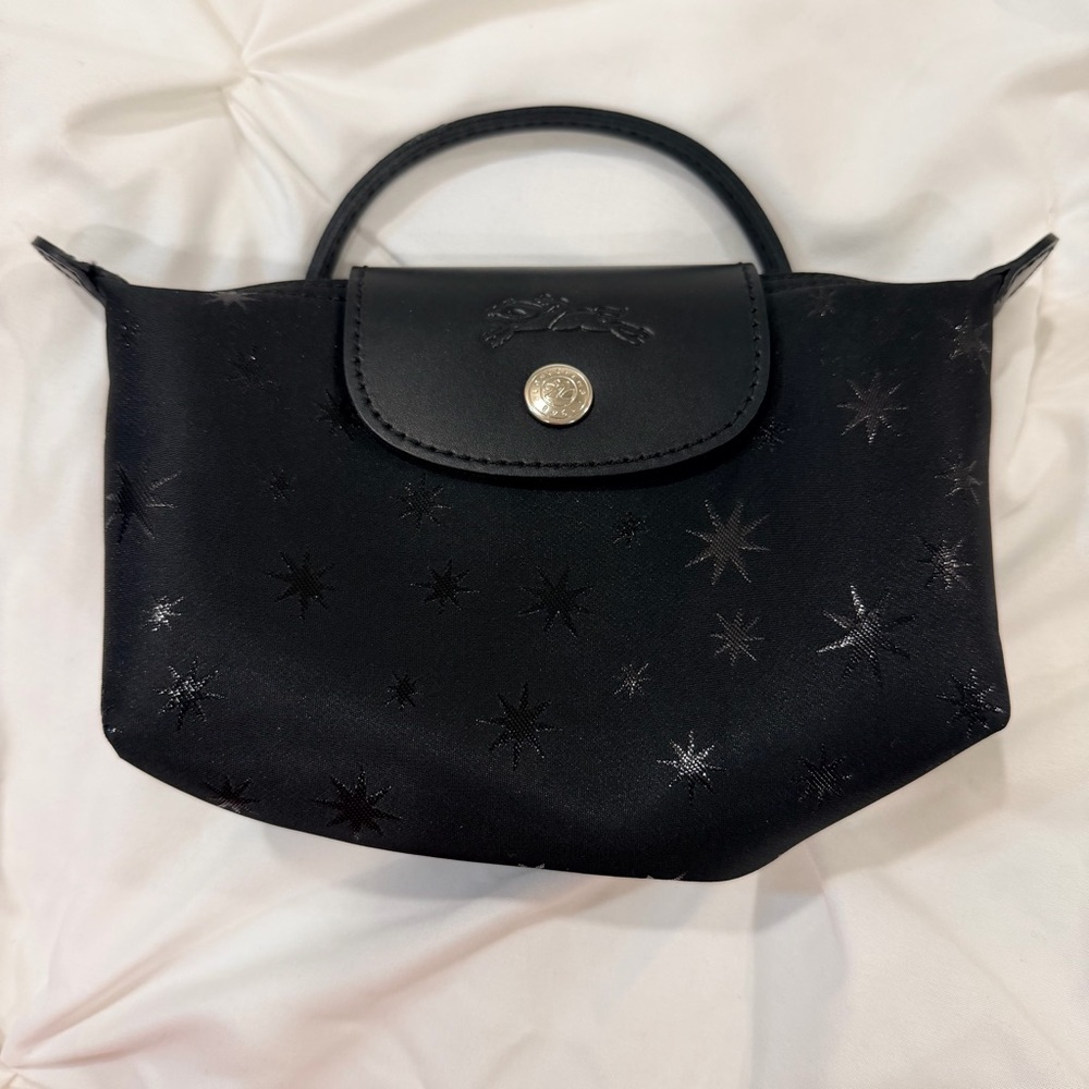 Longchamp Le Pliage Cosmetics Case, Black